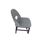 Verna Enzimi Dark Grey and Dark Bronze Bar Stool by Tommy Franks