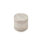 Ciladro Faux Travertine Side Table by Tommy Franks