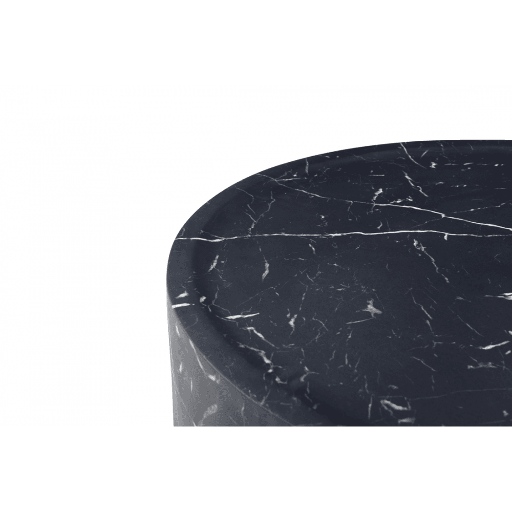 Ciladro Faux Black Marble Coffee Table by Tommy Franks