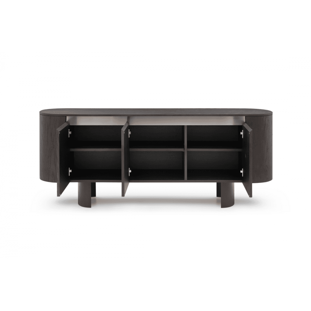 Salvo Sideboard Smoke Oak by Tommy Franks