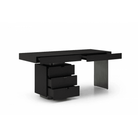Oston Smoke Oak Desk by Tommy Franks