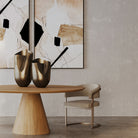 Clemont Taupe Dining Chair by Tommy Franks
