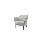 Berg Enzimi Cream Fabric Lounge Chair by Tommy Franks