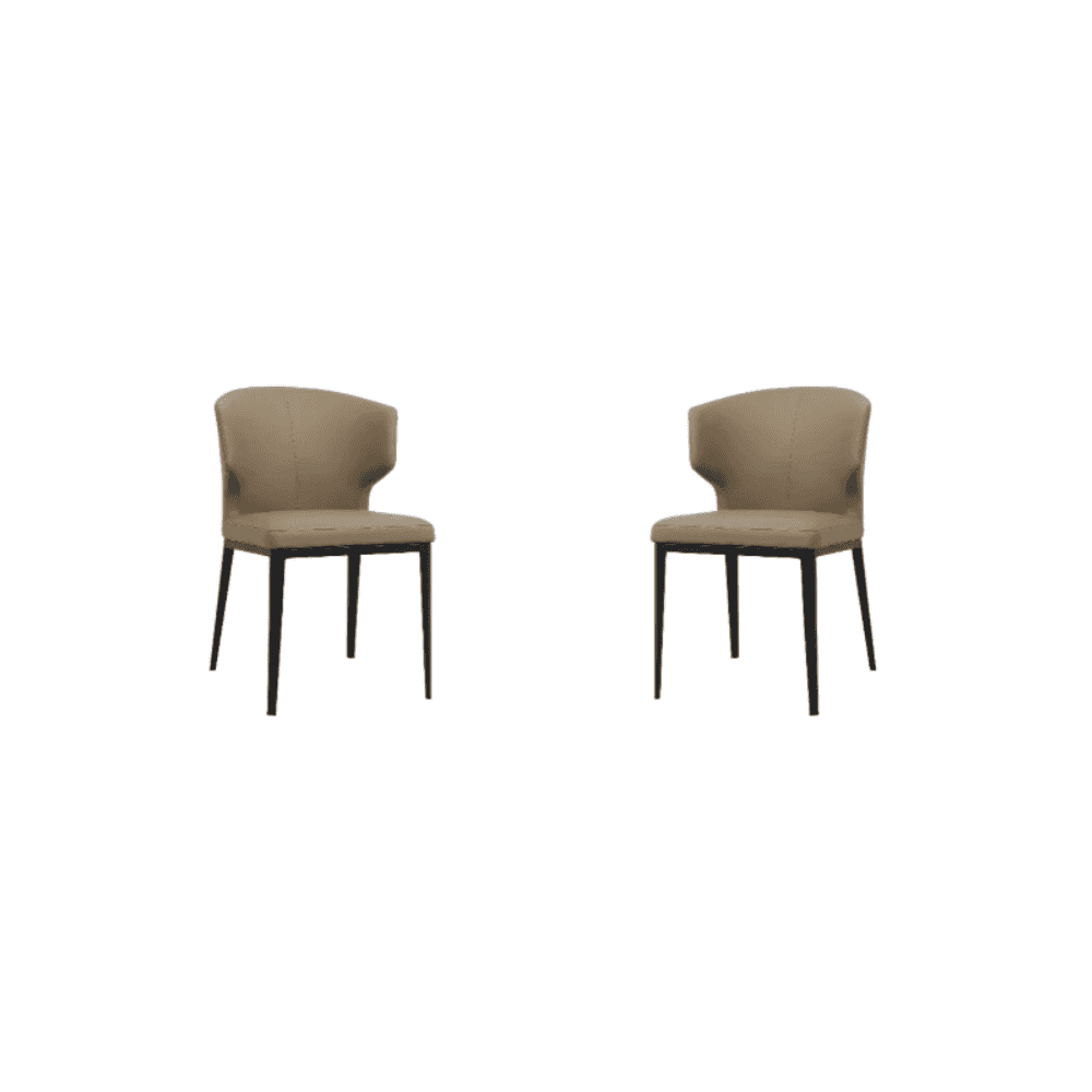 Kabo Buffalo Set of 2 Dining Chairs by Tommy Franks