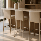 Othello Concrete Grey Bar Stool by Tommy Franks