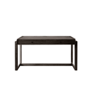 Offset Black Solid Oak Desk by Tommy Franks