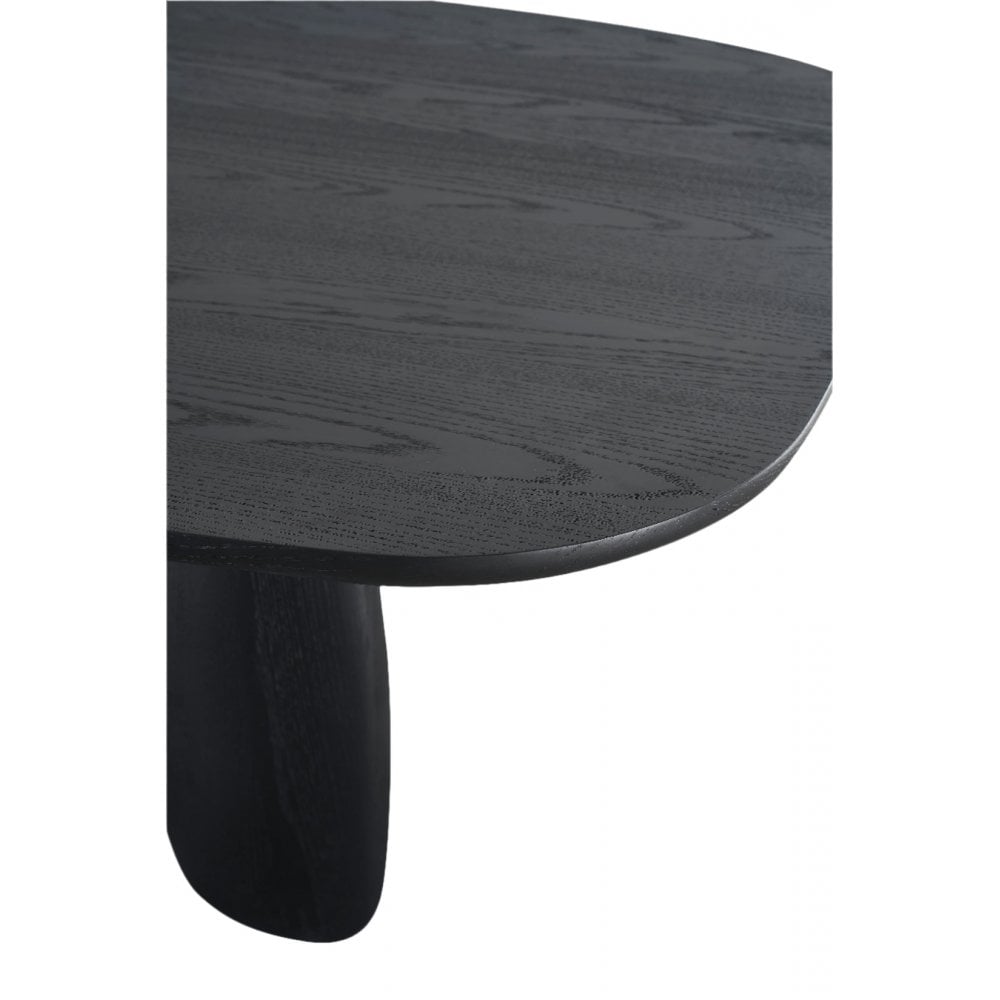 Underline Black Oak Dining Table by Tommy Franks
