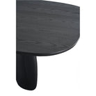 Underline Black Oak Dining Table by Tommy Franks
