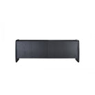 Underline 4 Door Black Oak Sideboard Buffet by Tommy Franks