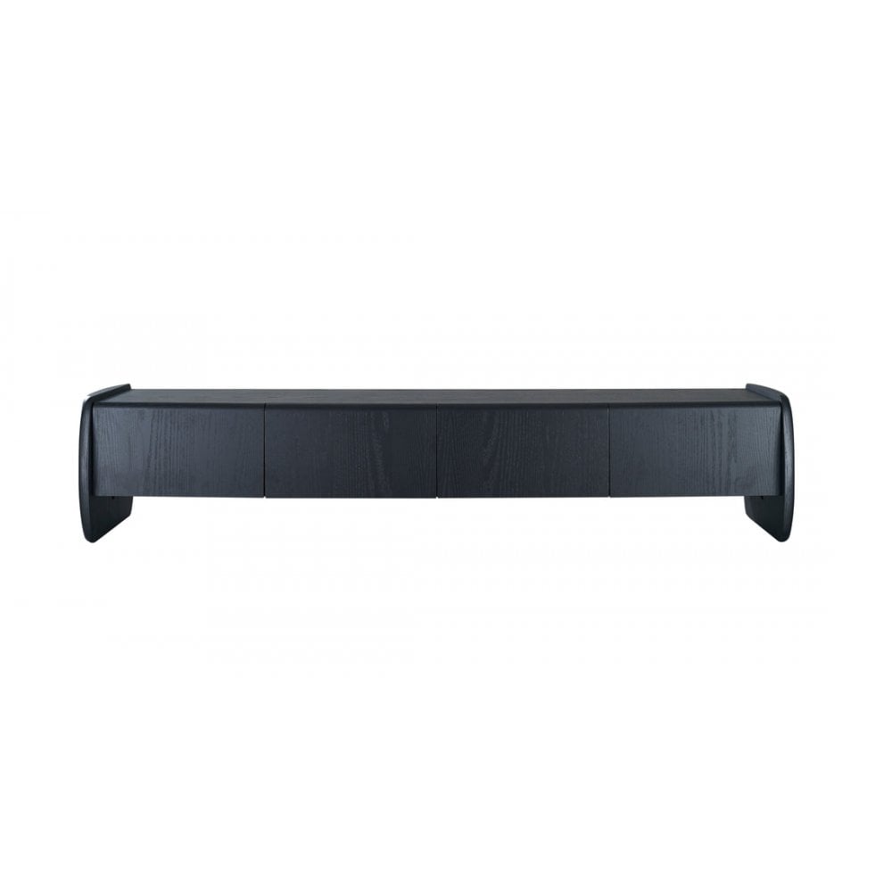 Underline Black Oak TV Unit by Tommy Franks
