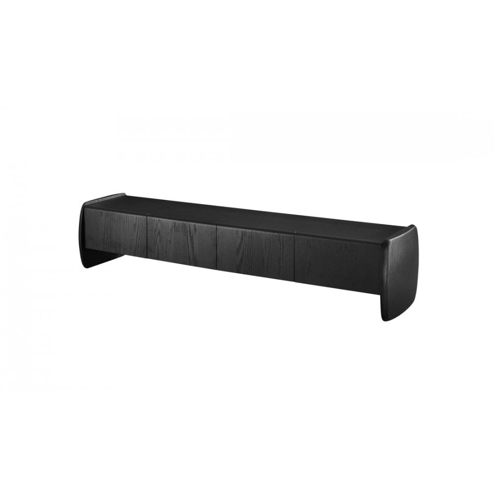 Underline Black Oak TV Unit by Tommy Franks