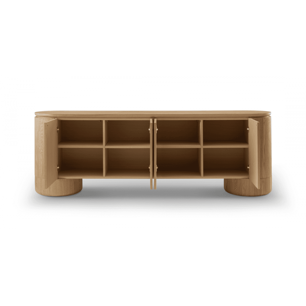 Berwick 4 Door Ash Oak Sideboard by Tommy Franks