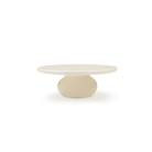 Rolo Coffee Table Matte Beige by Tommy Franks
