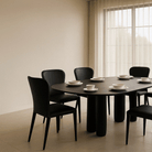 Sarzana Black Dining Chair Set of 2 by Tommy Franks