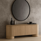 Berwick 4 Door Ash Oak Sideboard by Tommy Franks