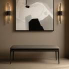 Perabo Quartz Grey Bench Seat by Tommy Franks