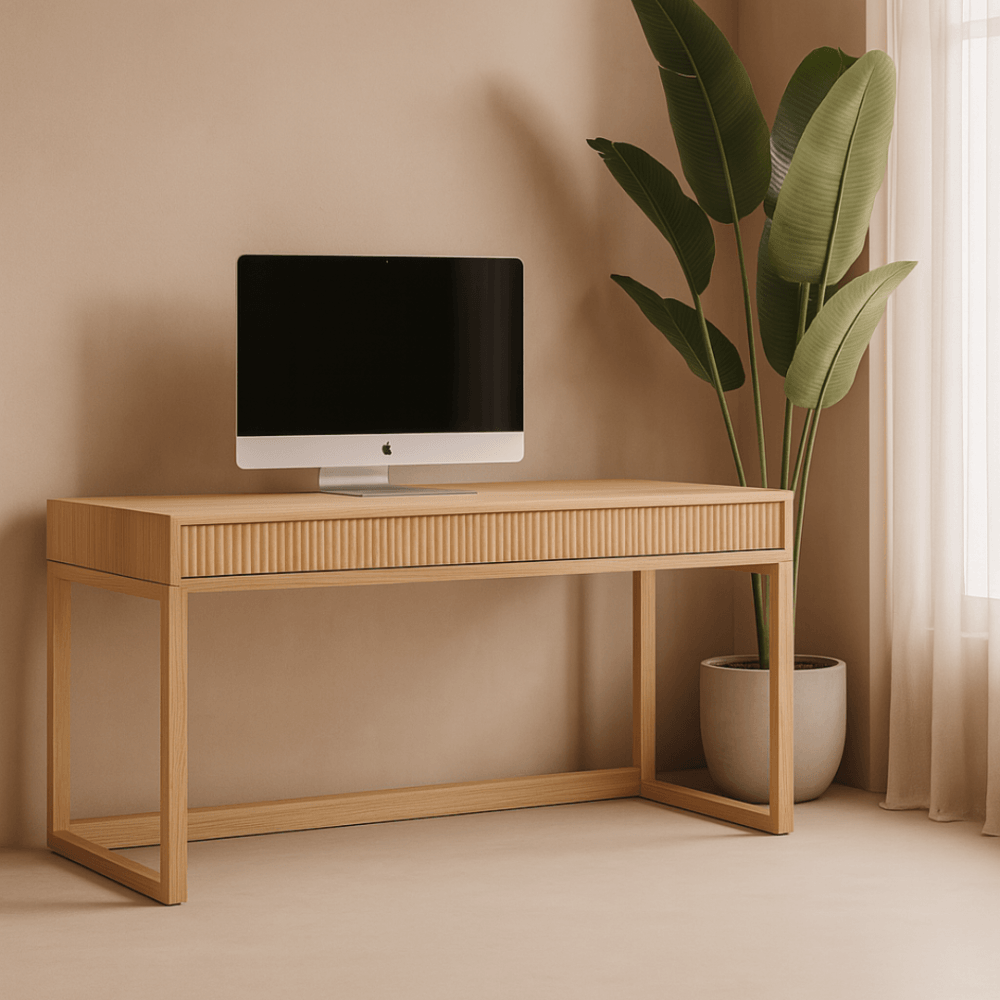 Costine Ash Oak Desk by Tommy Franks