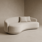 Cove 4-Seater Steam Bouclé Sofa by Tommy Franks