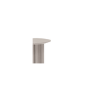 Moon Side Table Matte Beige by Tommy Franks