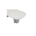 Moon Matte Beige Dining Table by Tommy Franks