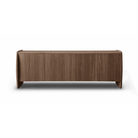 Underline Sideboard Light Walnut Wood 4 Door by Tommy Franks