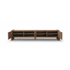 Underline Light Walnut TV Media Unit by Tommy Franks