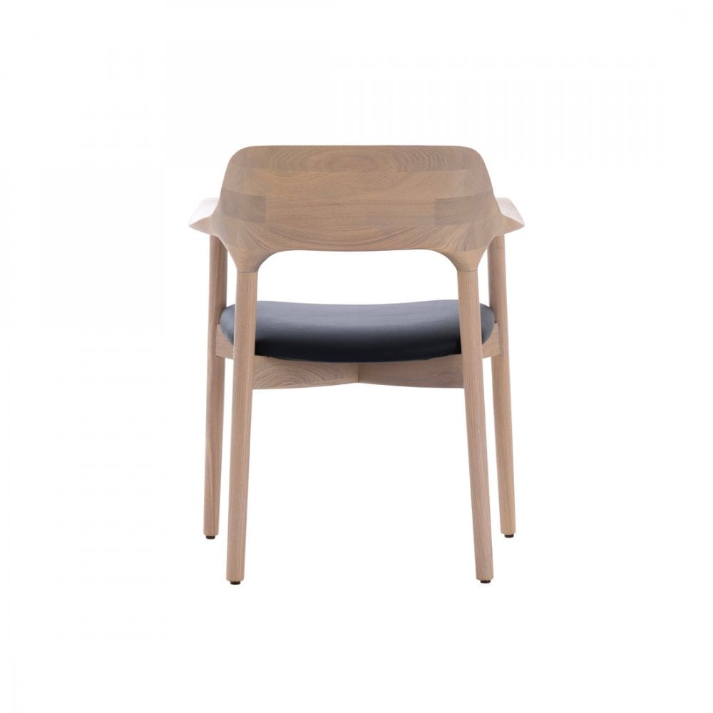 Siena Dining Chair Ash & Oak Wood Frame & Fabric Seat by Tommy Franks