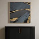 Gold Spectrum Wall Art by Tommy Franks