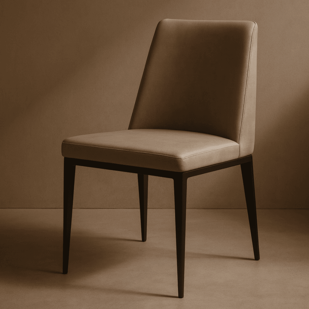 Medici Buffalo Sand Set of 2 Dining Chairs by Tommy Franks
