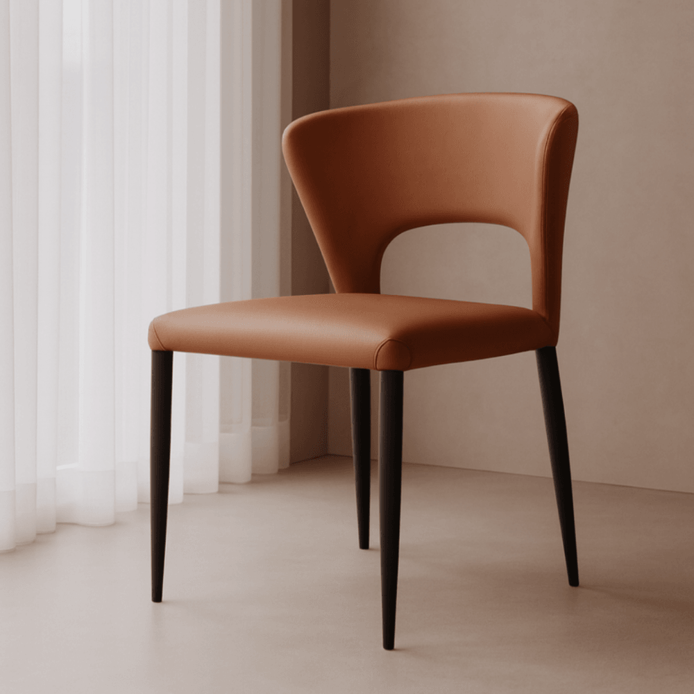 Pari II Tan Dining Chair Set of 2 by Tommy Franks