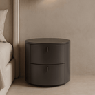 Sims Matte Anthracite Bedside Table by Tommy Franks