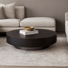 Coin Black Marble Coffee Table by Tommy Franks