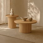 Lincoln Ash Oak Side Table by Tommy Franks