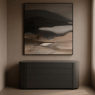 Sims Matte Dark Grey Chest of Drawers by Tommy Franks