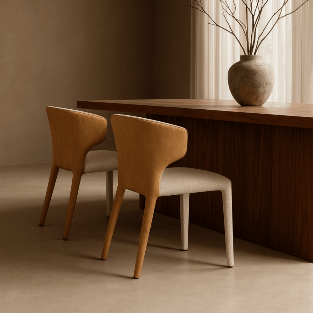 Vela Honey Dining Chair by Tommy Franks