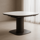 Vita White Ceramic Extension Dining Table by Tommy Franks