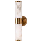 Charlize Gold Wall Light with Faux Marble Shade by Richmond Interiors