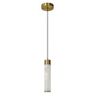 Auralith White Single Pendant Light by Richmond Interiors