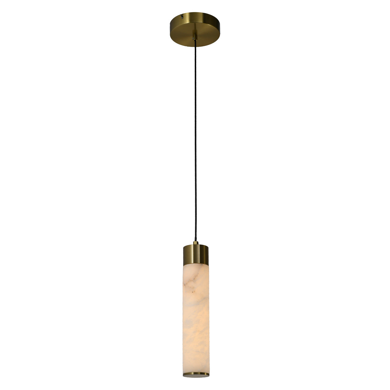 Auralith White Single Pendant Light by Richmond Interiors