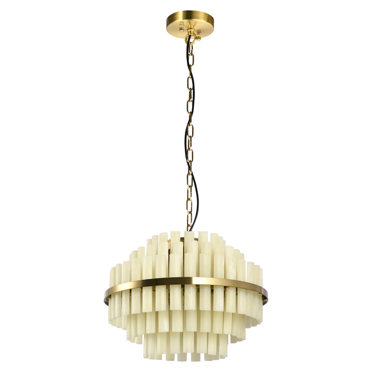 Zerine White Pendant Light by Richmond Interiors