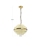 Zerine White Pendant Light by Richmond Interiors