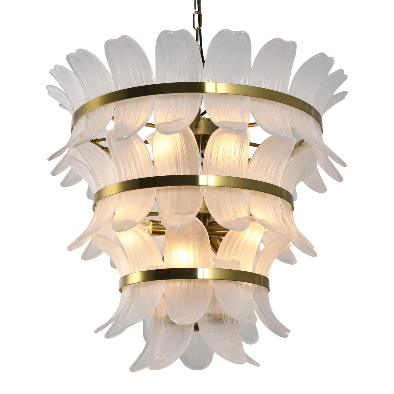 Ameline Antique Brass Chandelier by Richmond Interiors