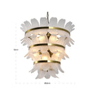 Ameline Antique Brass Chandelier by Richmond Interiors