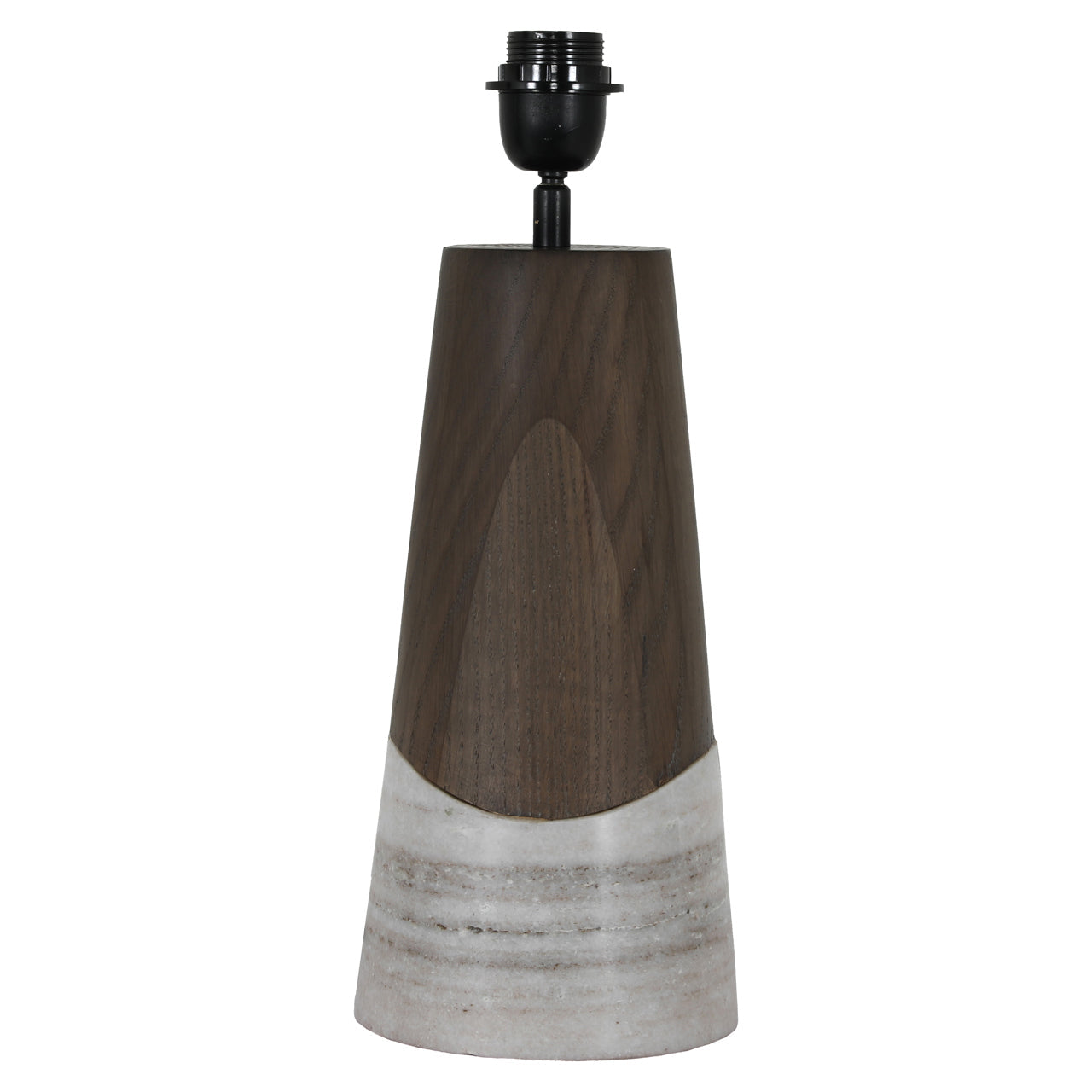Peyton Smoked Charcoal Table Lamp (Base Only) by Richmond Interiors