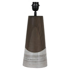 Peyton Smoked Charcoal Table Lamp (Base Only) by Richmond Interiors