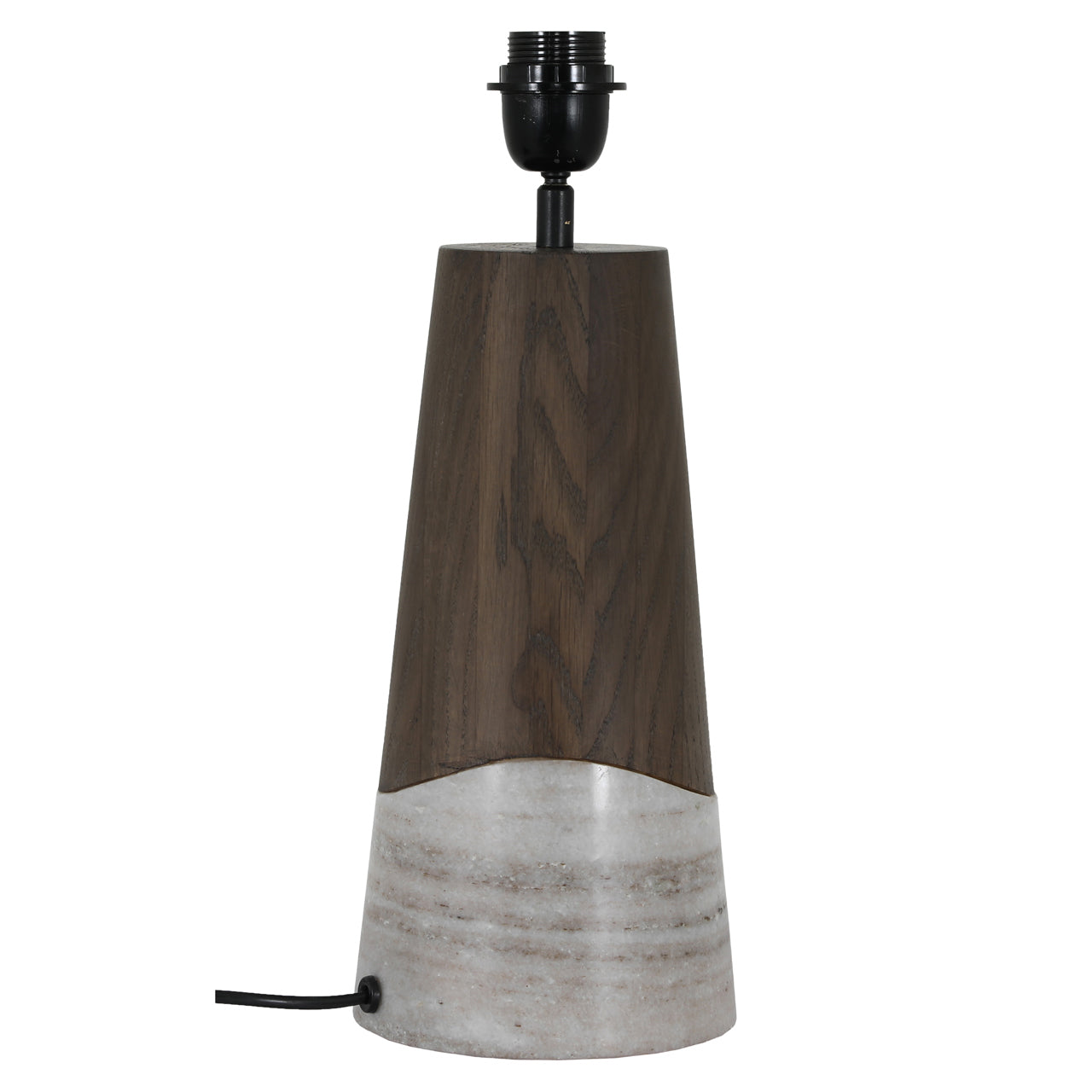 Peyton Smoked Charcoal Table Lamp (Base Only) by Richmond Interiors