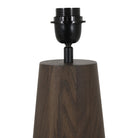 Peyton Smoked Charcoal Table Lamp (Base Only) by Richmond Interiors