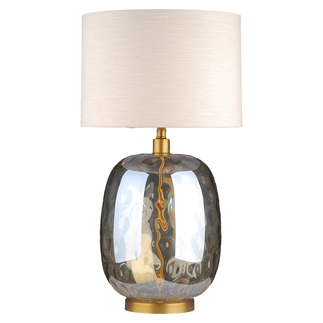 Ember Amber Glass Table Lamp by Richmond Interiors