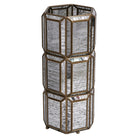 Yael Antique Brass Glass Table Lamp by Richmond Interiors