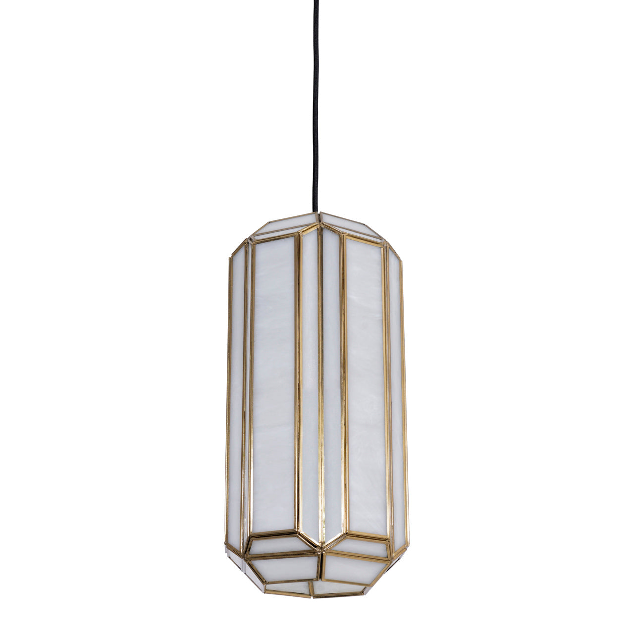 Elona Antique Brass Single Pendant by Richmond Interiors
